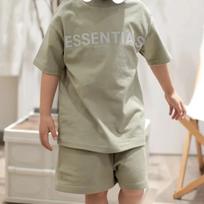 

Летняя одежда Modx для мальчиков и девочек, новинка, футболка свободного кроя из чистого хлопка с американскими буквами 3D, футболка с коротким рукавом