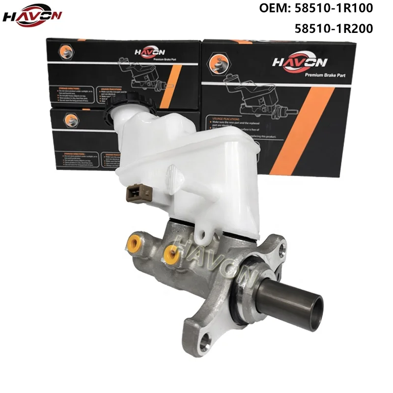 Factory Directly Hot Selling Aluminum+Plastic Brake Master Cylinder 58510-1R100 58510-1R200 For Hyundai