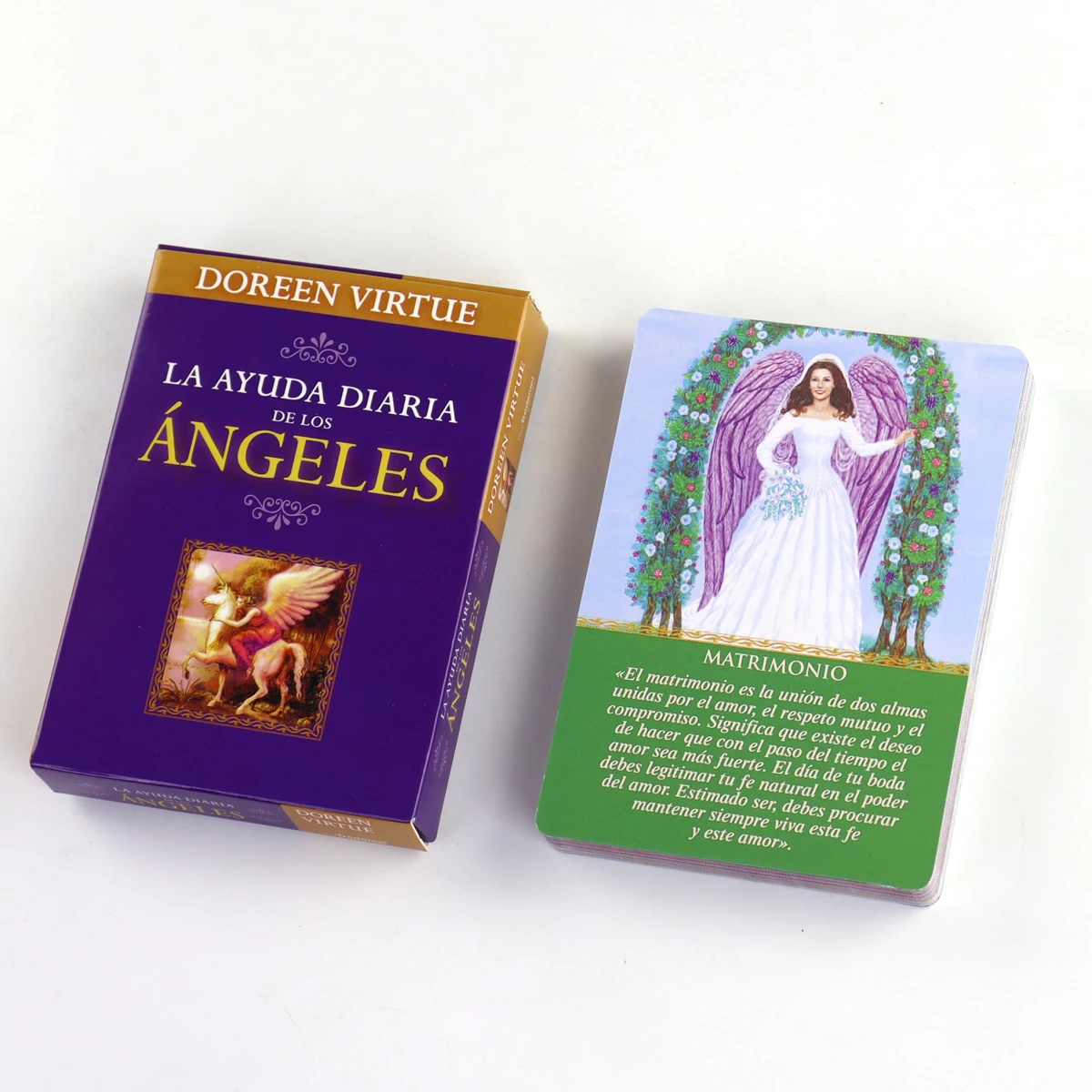 Angel Oracle Cards Spanish Version Daily Guidance From Your Angels 365 Angelic Messages to Soothe Heal and Open Your Heart