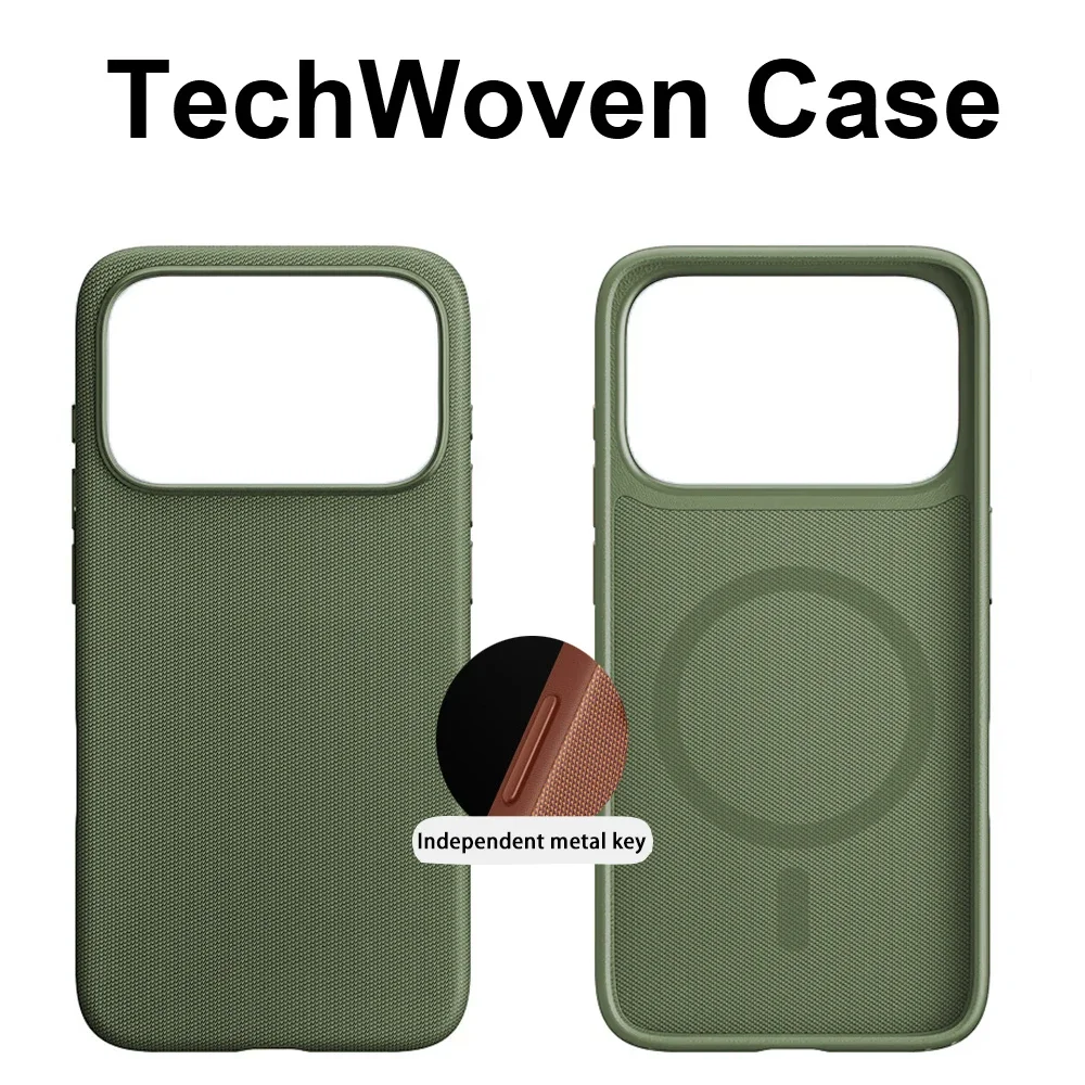 Magnetic Woven Adsorption Phone Case with MagSafe Technology