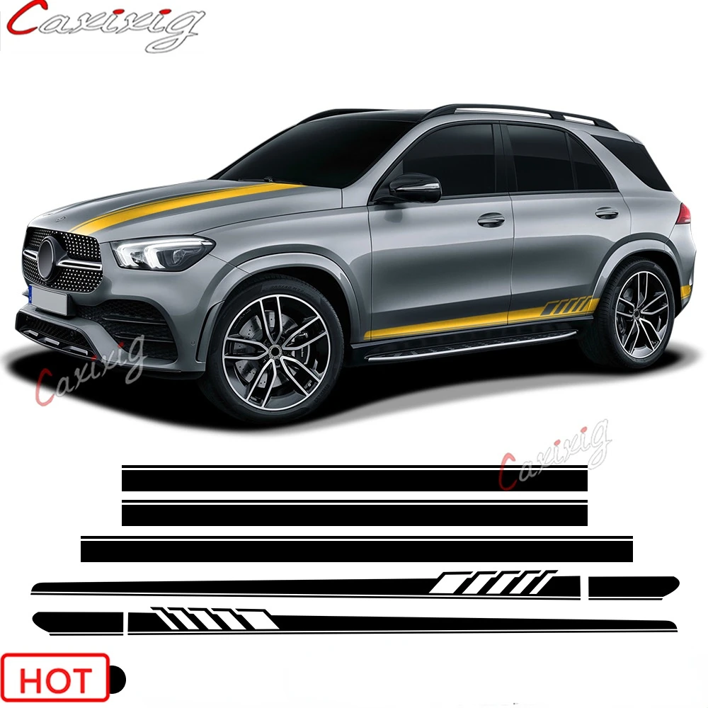

Наклейка для Mercedes Benz GLE GLK ML Class AMG W164 W166 GLE350 GLE400 GLK350 ML350