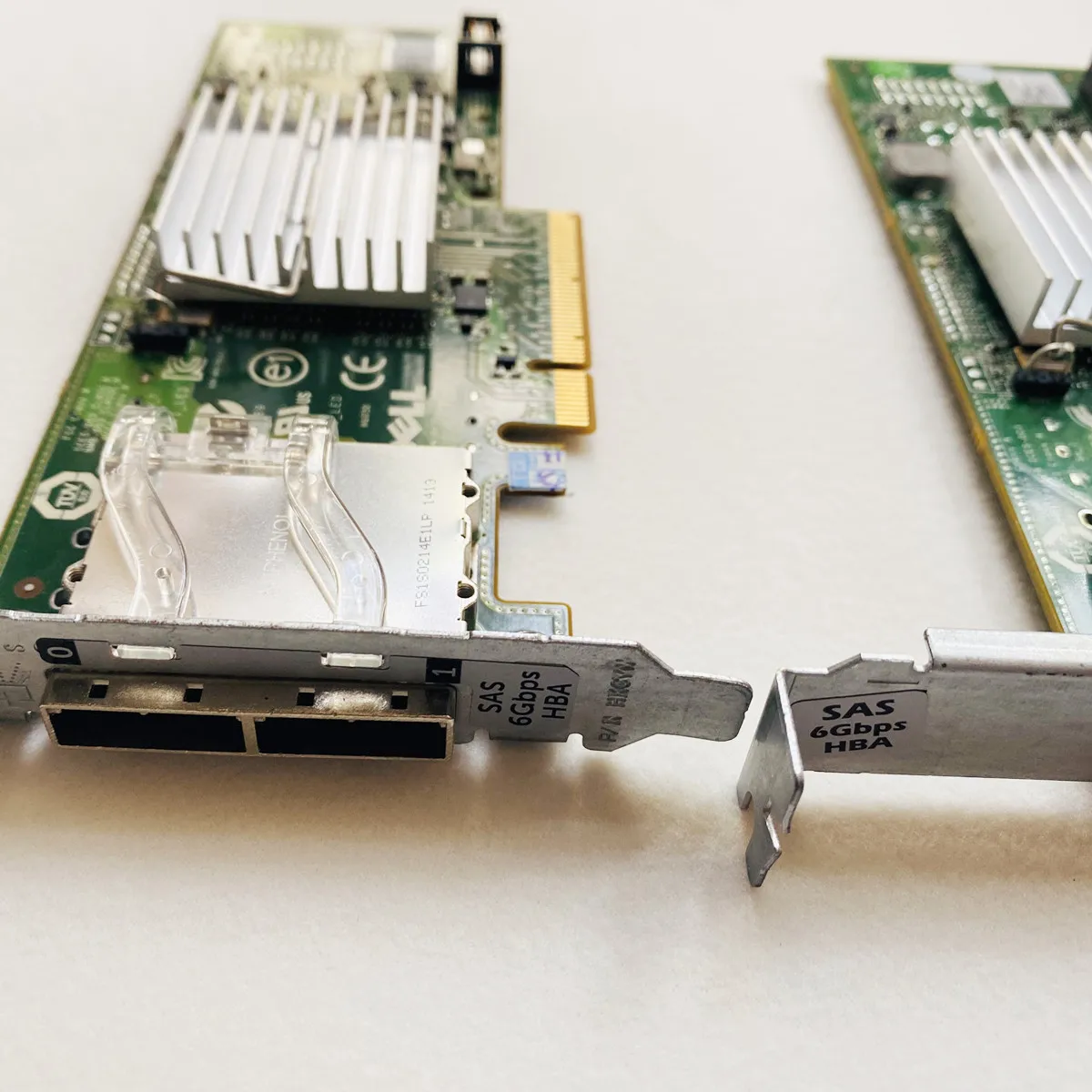 H200E 6Gb/s SAS PCIe HBA 2 Port Expander Controller Raid Card SFF-8088 12DNW LSI SAS 2008 9200-8E For Dell MD3200 MD3220