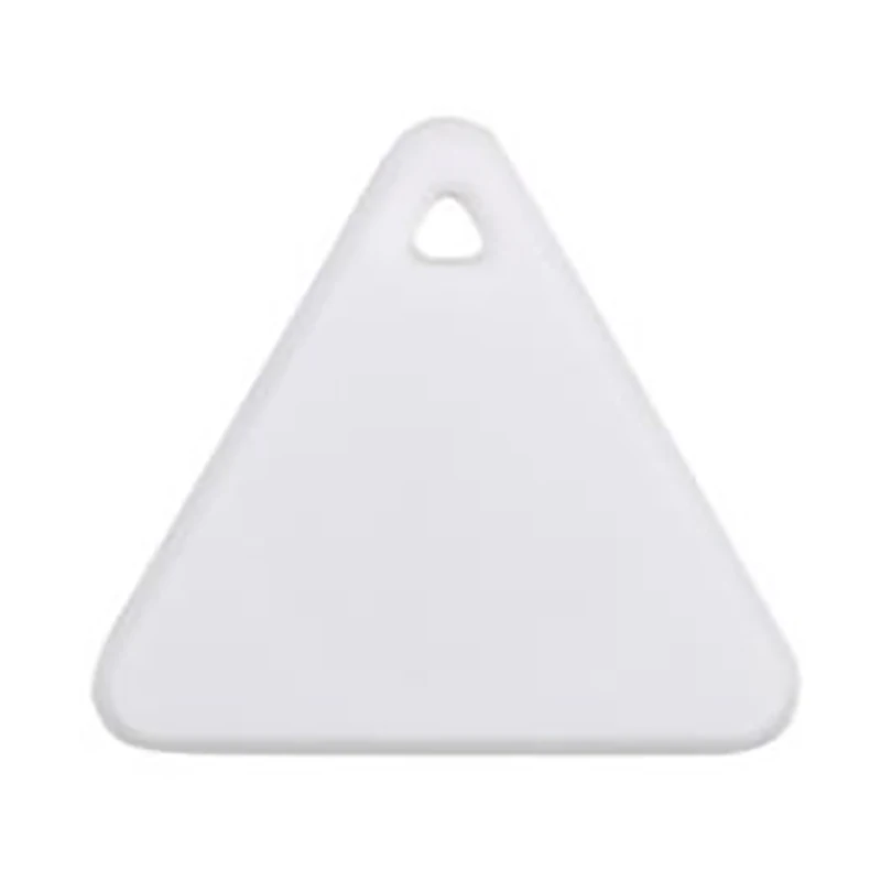 

Pet Smart Mini GPS Tracker Pet Locator Anti-Lost Waterproof Bluetooth Tracker Triangular Kids Dog Cat Tracker White