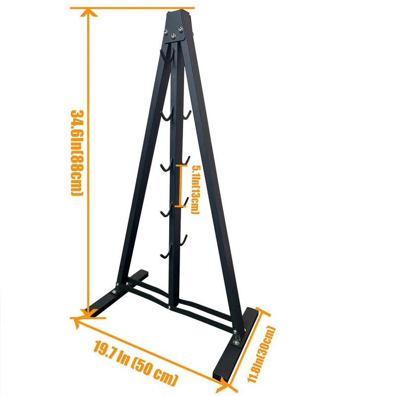 Lat Pulldown Bar Storage Rack – Heavy Duty Stand for Cable Attachments & Gym Accessories