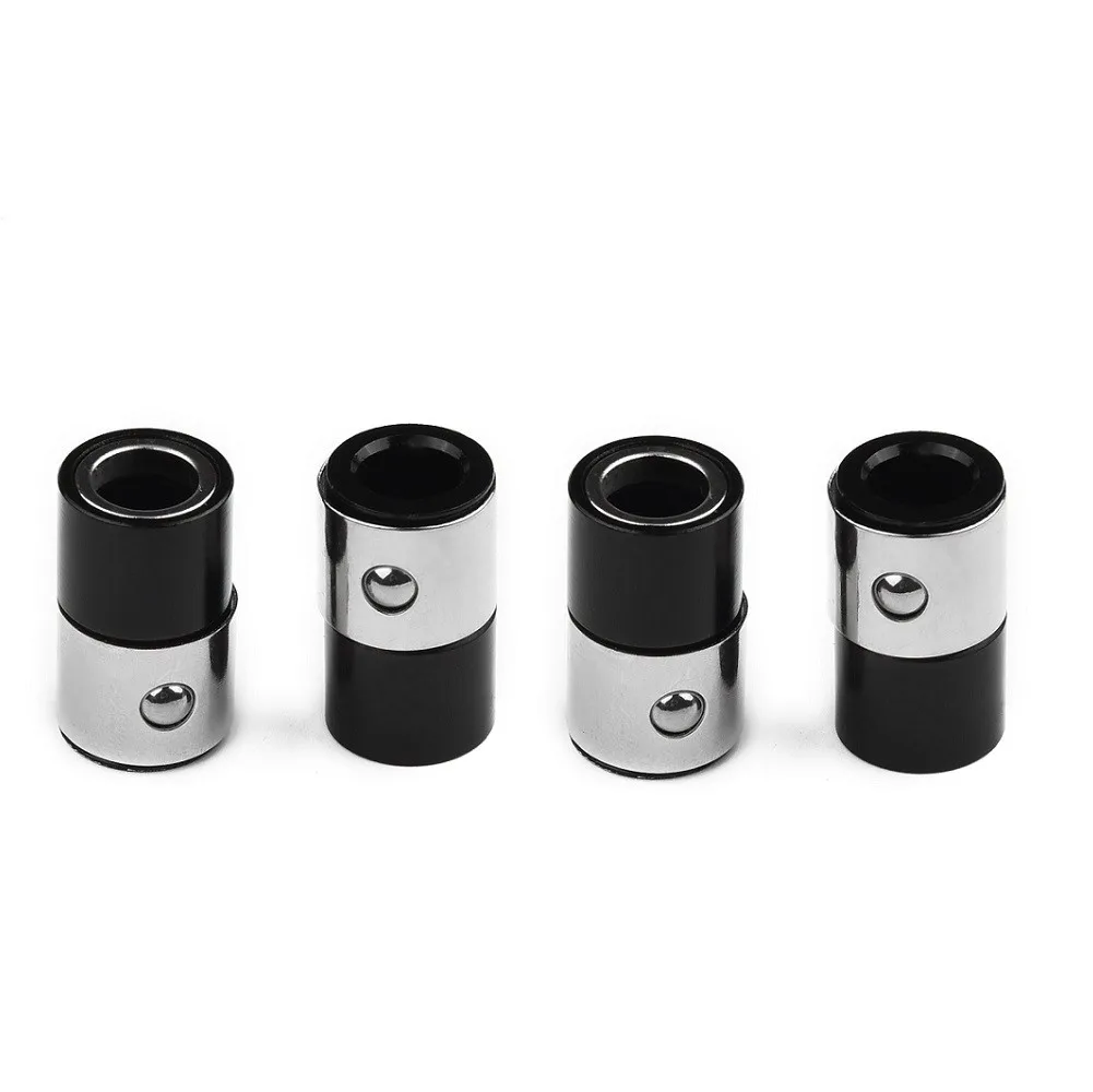 

4PCS Universal 21mm Removable Magnetizer Ring Magnetic Steel Screwdriver Bit Screwdriver Accessories Hand Tools