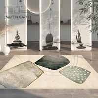 Modern Simple Style Living Room Decoration Soft Carpet Large Area Rugs for Bedroom Washable Lounge Floor Mat Home Anti-slip Rug 1