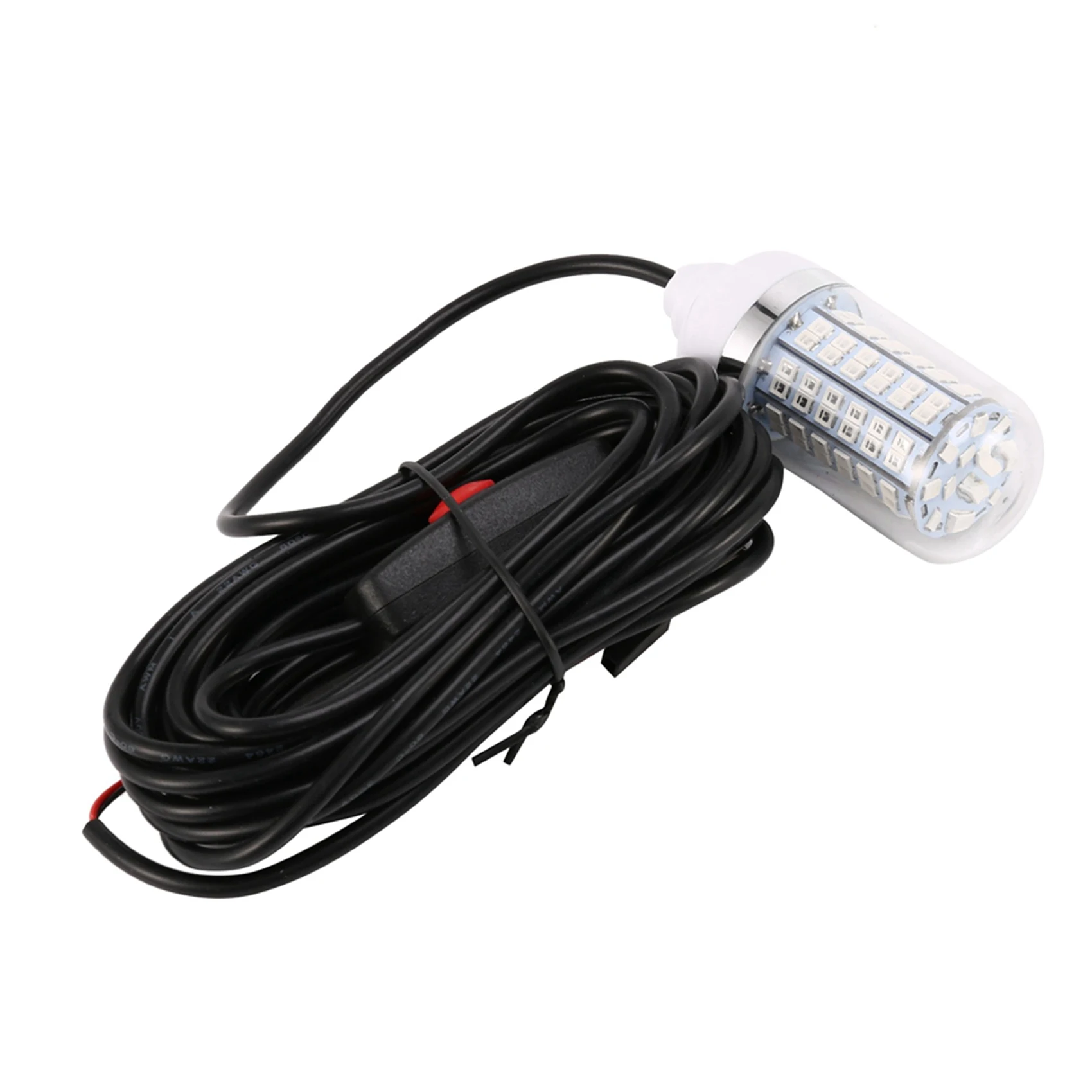 A36T-6X 12V LED 녹색 수중 낚시등 크래피 쉐드 오징어 보트 낚시등