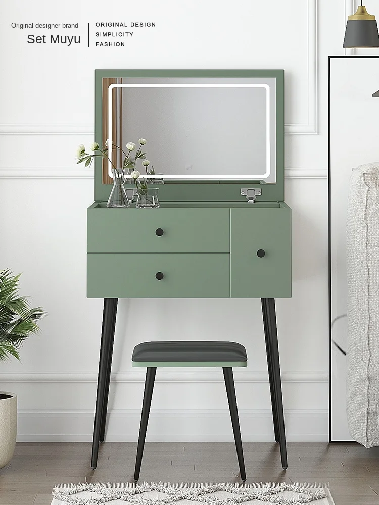 

Xl Flip Dressing Table Good-looking Mini Small Minimalist Storage Integrated Makeup Table