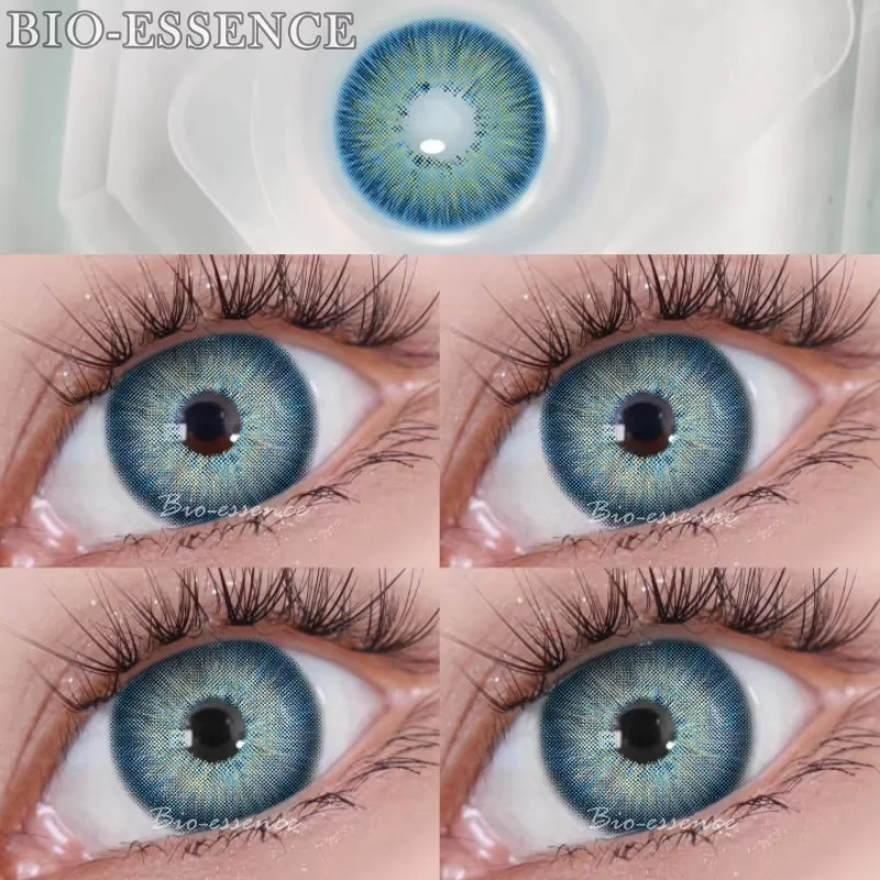 Bio-Essence Blue Fashion Contact Lenses (1 Pair)
