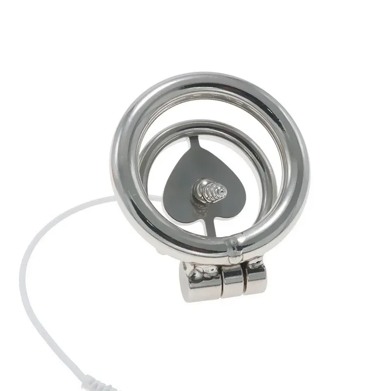 Electro Shock Chastity Device Physical Therapy Cock Cages Stimulation Pulse Massage Sex Toys For Men Medical Themed Cock Ring