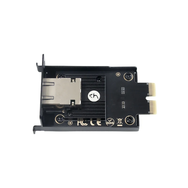 XikeStor PCIE 3.0 10G RJ45 Mini karta sieciowa Szybka transmisja Łatwa instalacja dla Synology NAS DS923+ DS723+ RS422+ DS1522+