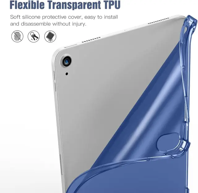 Coque gel tpu transparente pour Apple iPad AIR 4 10,9 pouces 2020 / iPad  Air 5 2022 M1 - Protection nouvel iPad AIR 10.9 4eme et 5eme generation
