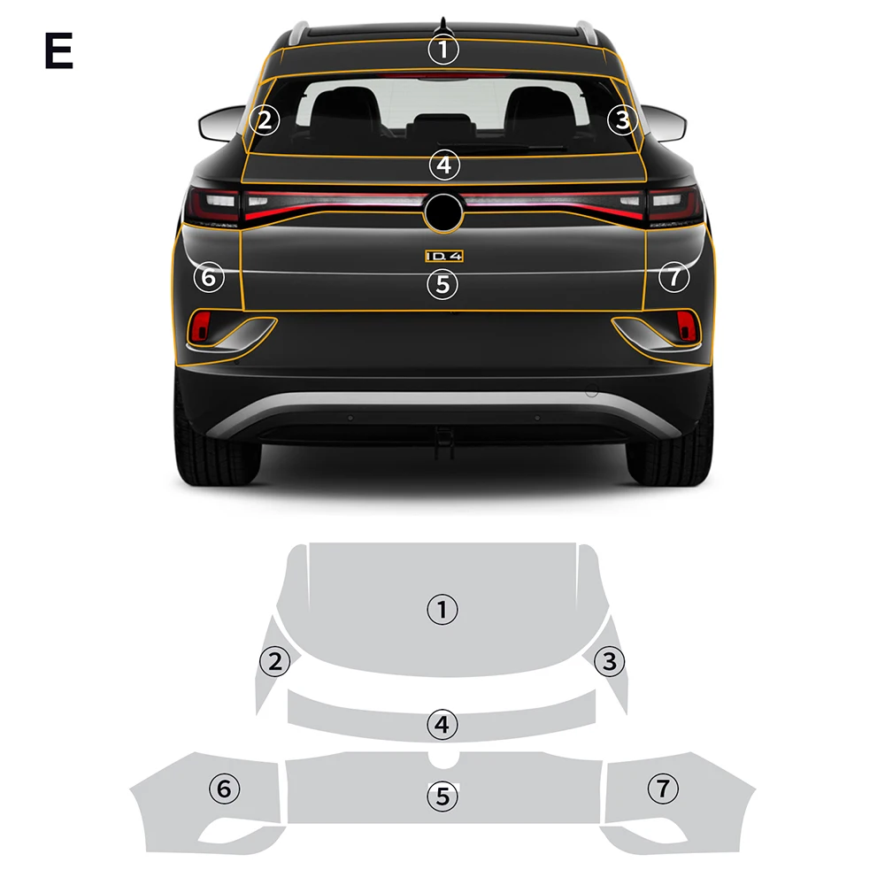Trunk Rear bumper