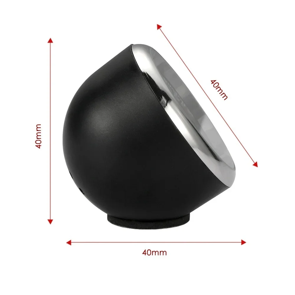 Mini Car Automobile Digital Clock Auto Watch Automotive Thermometer Hygrometer Decor Suitable Inside The Vehicle Ornament Clock
