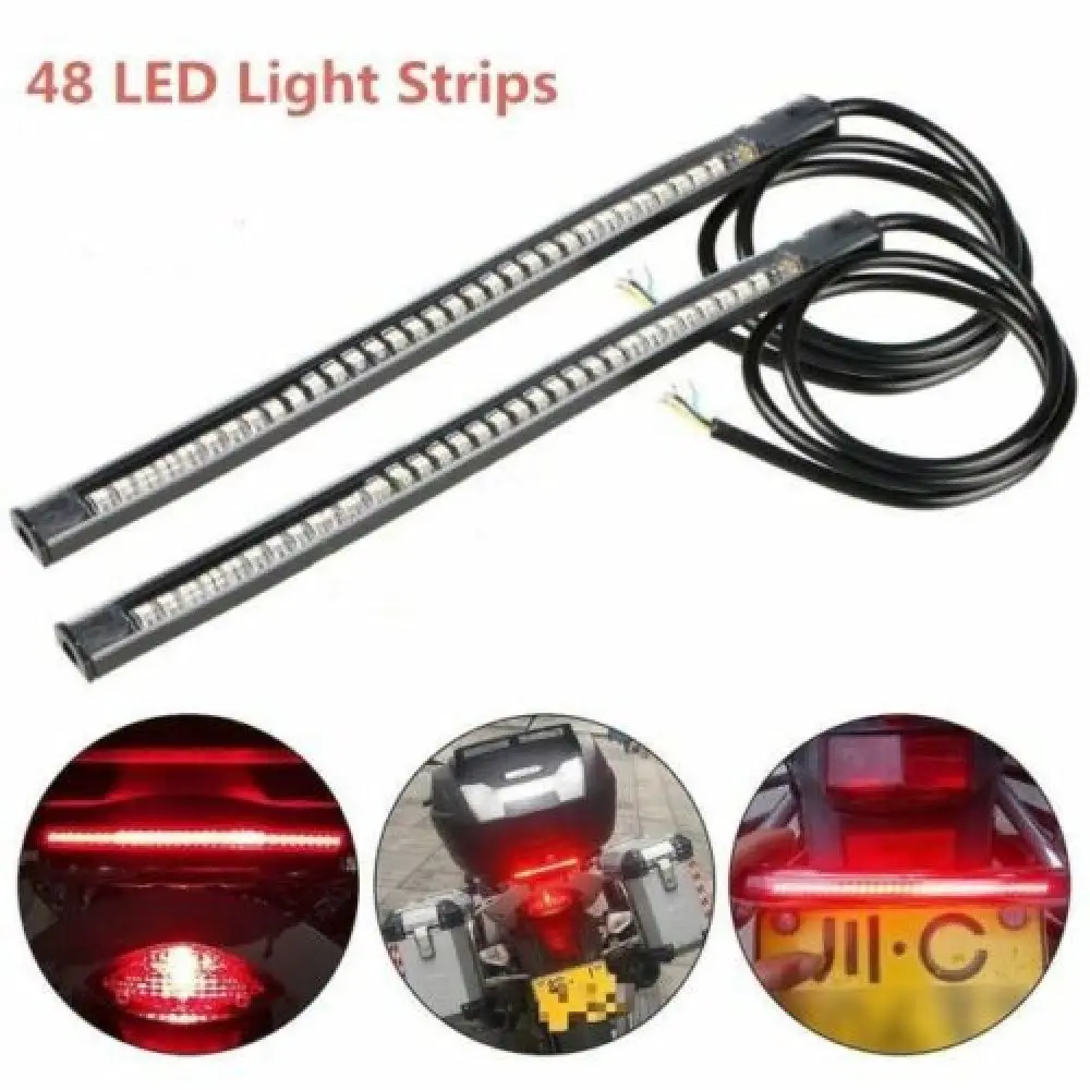 fast worldwide delivery Order online Motorcycle 48 LED Strip Running