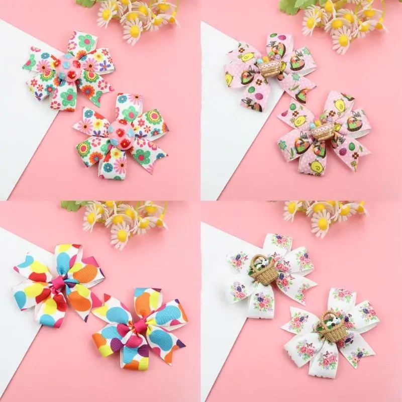 DXAA Fun Ostern themenhaft Kaninchen Haare Clip Cosplay Party Haarnadel für Familienversammlungen – Detail 7