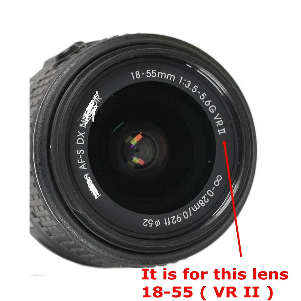thumbnail image 2 of 2-Pack Nikon Lens Bayonet Mount Rings - Replacement For 18-55mm 18-105mm 18-135mm 55-200mm VR Lenses 2 of 11