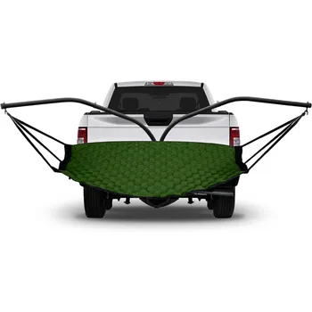 Hammock Hitch Stand with Pammock – 2-in-1 Sleeping Pad Camping Hammock (Green) 1
