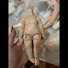  1/6 BJD Doll Body For Qbaby Doll Head Jointed Movable Doll Body Gifts Toys 