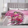 Zombies 3-Zed And Addison Magic Shaggy Throw Soft Warm Blanket Sofa/Bed/Travel Love Gifts Zombies 3 Addison Girls Kids Love 2