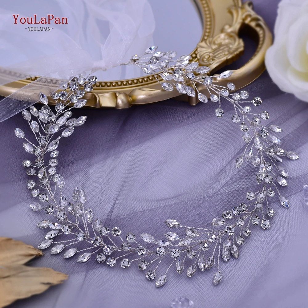 TOPQUEEN Wedding Belt with Rhinestones Handmade Wedding Belt for the Crystal Church Woman Crystal Jewelry Accessories SH410