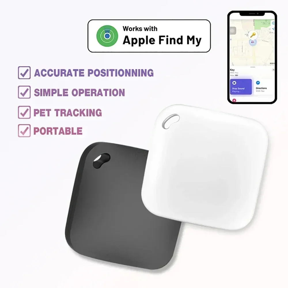 Child Finder Pet Smart GPS Lost Tracker Car Mini Tracking Device For Apple Find My Key Smart Bluetooth Tracker IOS System