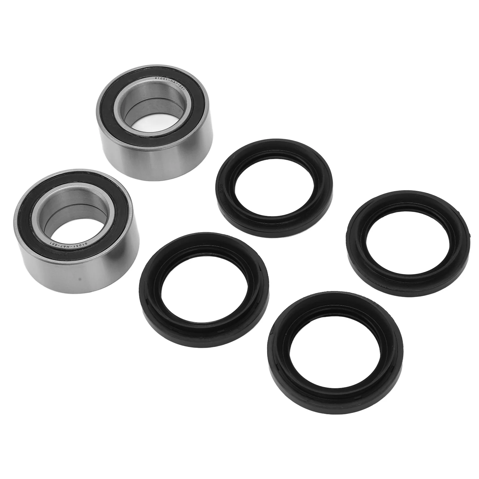 ATV Front Wheel Bearings and Seals Kit Dustproof Replacement for TRX 500 650 680 2005‑2015