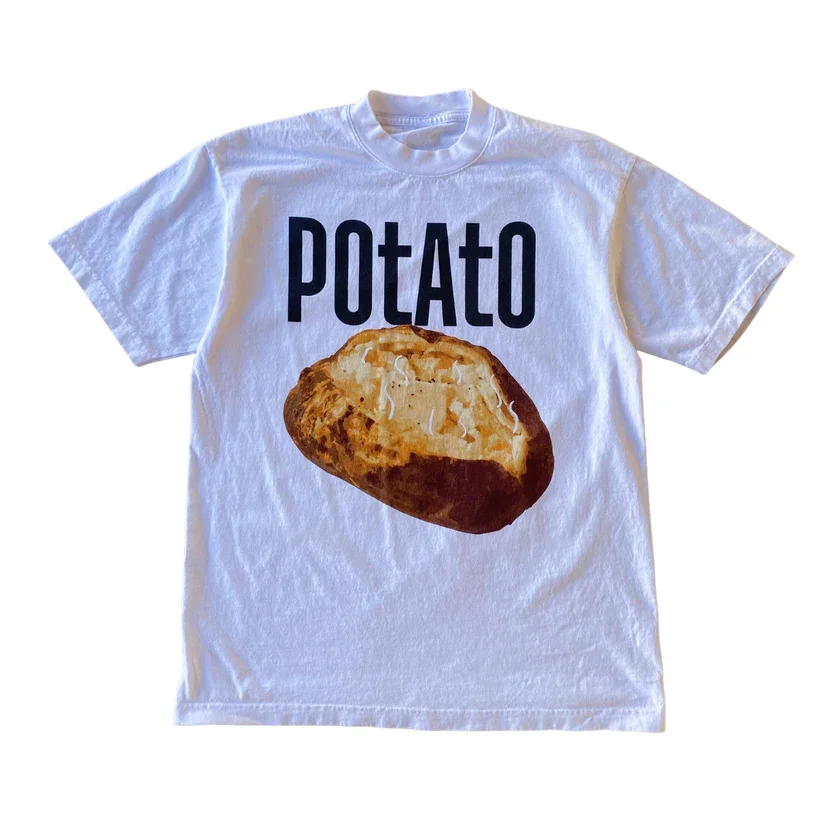 

Y2K Women's Clothes Summer T-Shirt Print Unisex Loose Breathable T-Shirt Fashion Casual Versatile Clothing Women's Clothing