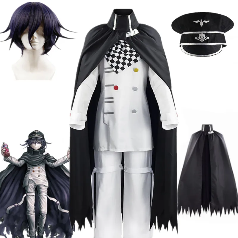 Костюм для косплея Kokichi Oma Danganronpa V3 униформа президента полный комплект одежда