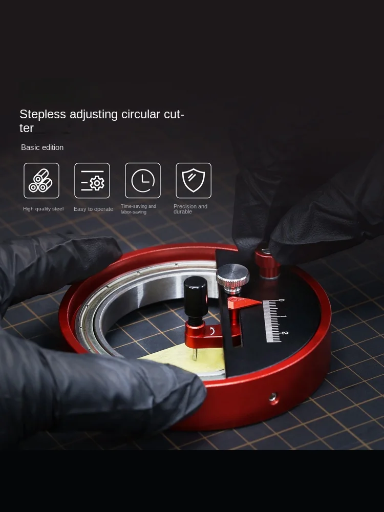 

Infinitely adjustable round cutter Model Tool Starter Positioning Circular Cutting Tool MT-EC