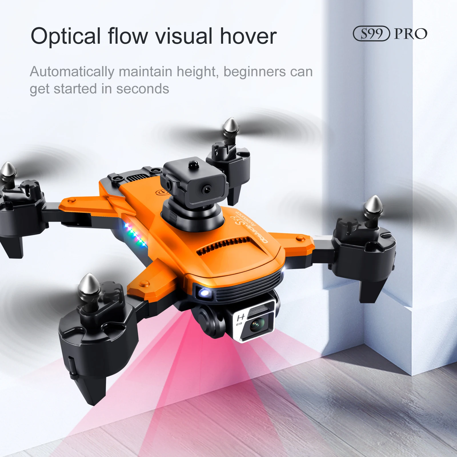 S99 Max 8K Folding Optical Flow RC Drone Brushless 4-Way Obstacle Avoidance  480p Camera Quadcopter Aircrafts with 1 Battery - China 8K Folding Drone  and Drones price