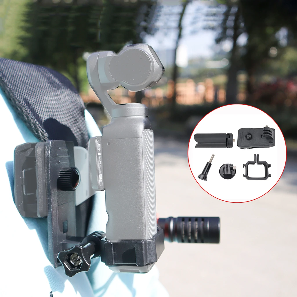 Expansion Adapter Protective Frame Osmo Pocket3 Cold Shoe Mount DJI Pocket 3 Gimbal Camera Bracket Accessories