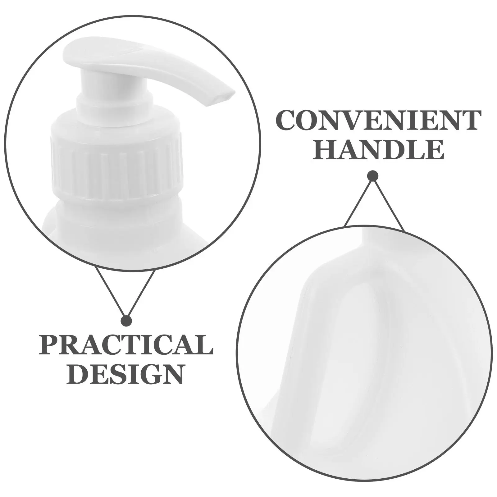 1세트 고품질 HDPE 갤런 물통 4L(펌프 헤드 포함) - 어떤 환경에서도 편리한 액체 저장 및 운반 가능