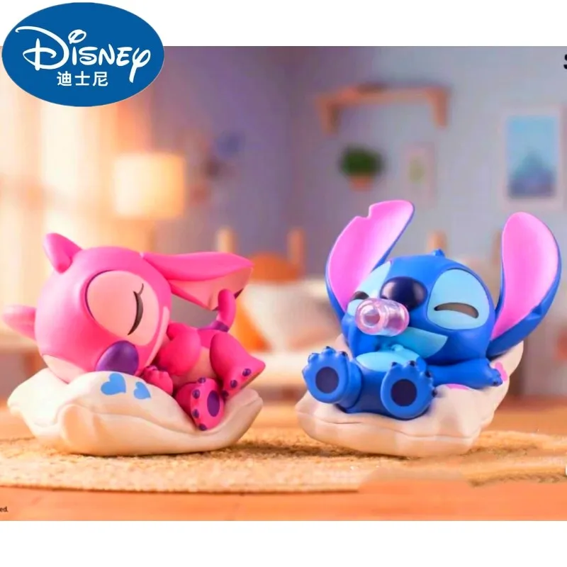 

Pop Mart Disney Stitch The Playdate Series Blind Box Toys Mystery Box Mistery Caixa Action Figure Surpresa Model Birthday Toys