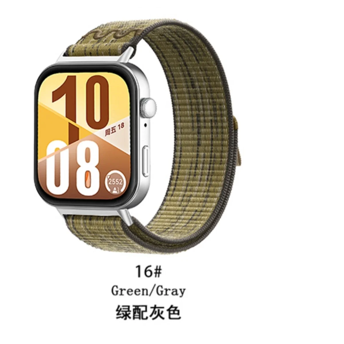 Nylon Woven Sports Smartwatch Strap - Durable Wristband Bracelet
