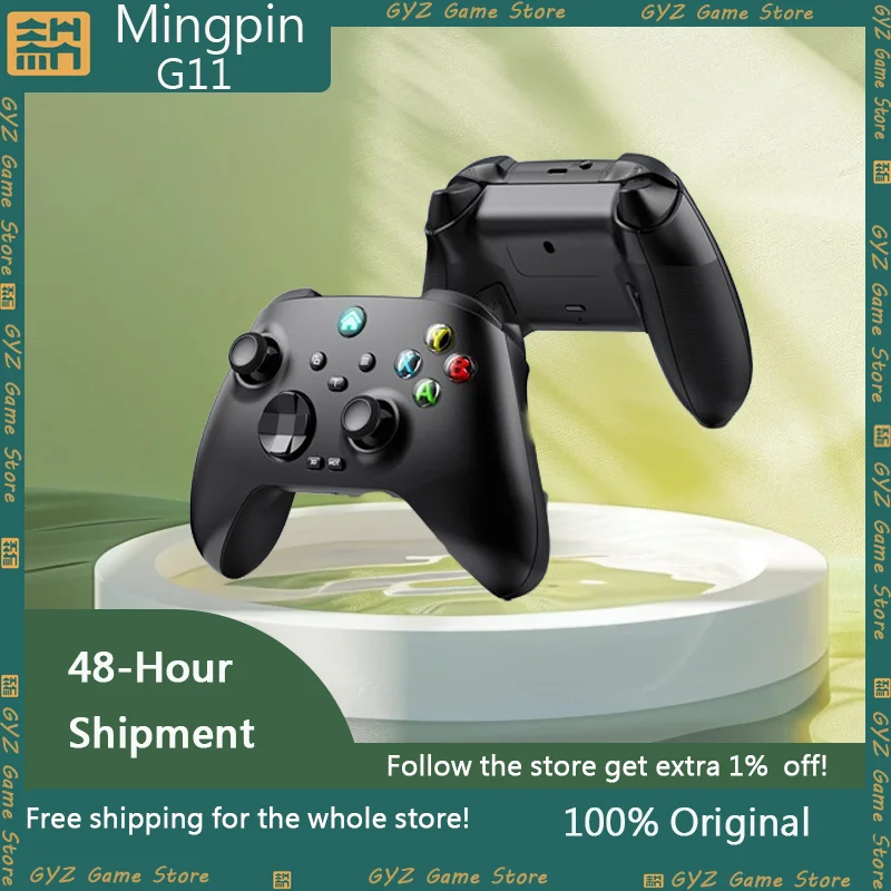 

Mingpin G11 механический геймпад беспроводной Bluetooth 5,0 для сотового телефона Android Ios Pss4 ручка ПК Джойстик турбо игровой контроллер