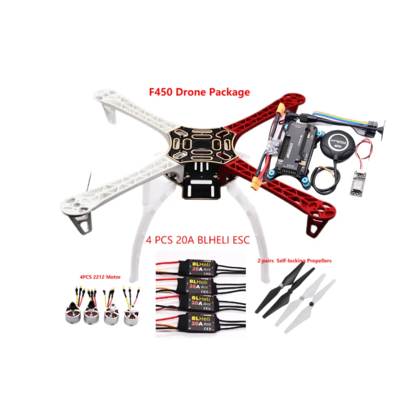 F450 Drone Kit With 450 Frame For APM2.8 flight control copter