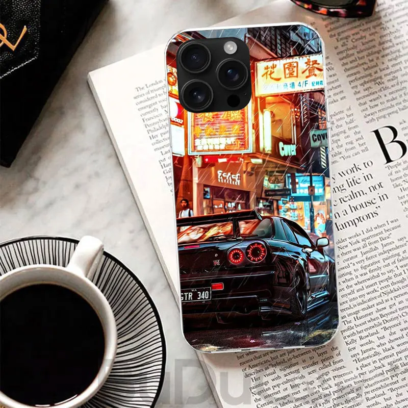 Japanese JDM Sports Car Custom Print Phone Case