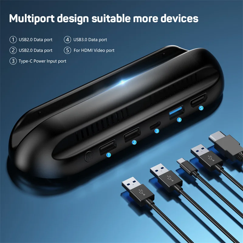 

LinYuvo KD13 Upgrade Portable SWITCH Video Converter USB TYPE-C USB3.0 to For HDMI 4K Adapter For Nintendo Switch
