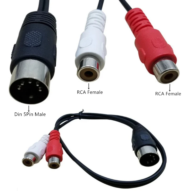 Cavo DIN 5 Pin Maschio/2 X RCA Maschi 1,2 M-play - Foto 4