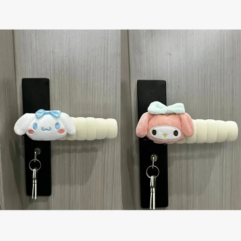 

Sanrio Kuromi милый My Melody Kawaii Cinnamoroll защитный чехол против столкновений антистатический утолщенный защитный чехол для дверной ручки