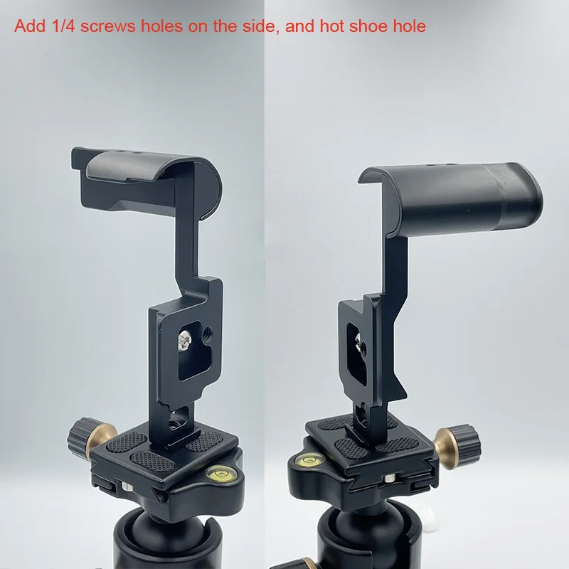 Hersmay Piastra A L A Sgancio Rapido Per Canon EOS 70D/80D/90D - Base Espandibile In Alluminio, Compatibile Con Treppiede Arca Swiss, Foro 1/4''