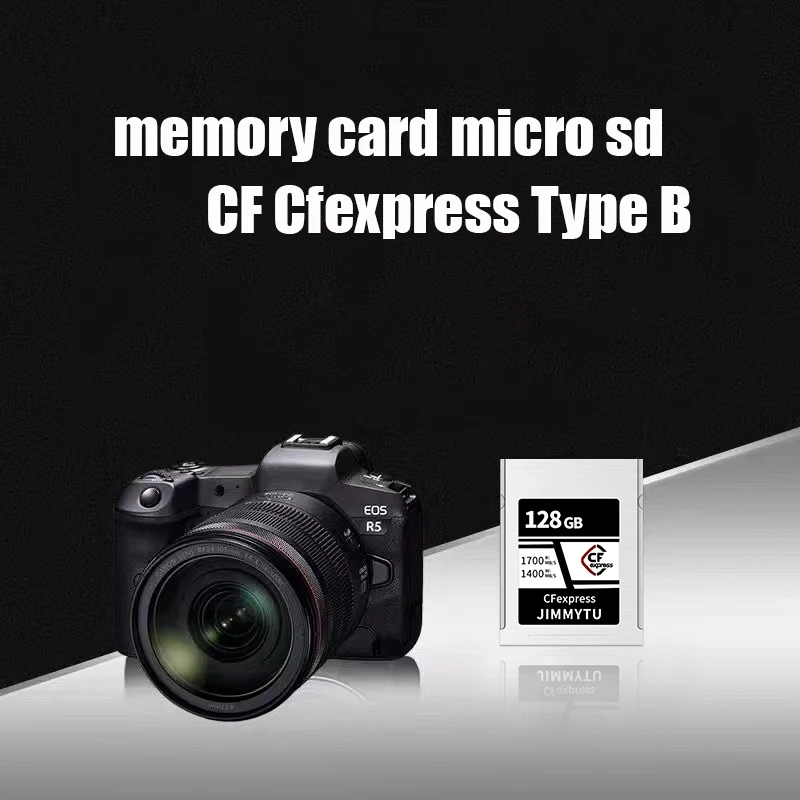Cfexpress-cartão de Memória de Alta Velocidade para Câmera tipo b Suporte Nikon Panasonic Câmera de Vídeo cf 4k 128gb
