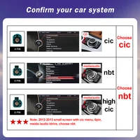 Écran tactile multimédia 10.25 "12.3", pour BMW série 5 F10 F11 CIC NBT système 2011 – 2017, Carplay sans fil, autoradio Android Auto 2