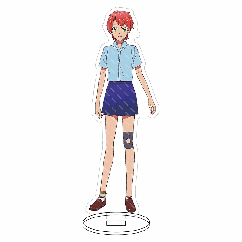 Anime Fuufu Ijou Koibito Miman Stand Acrylic Figure Jiro Yakuin Akari  Watanabe Standing Model Plate Desk