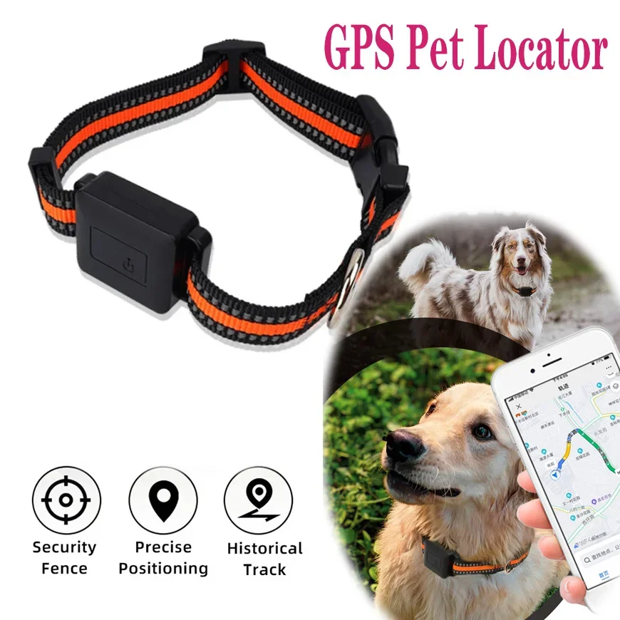 반려동물 추적기 GPS 칼라, 개 위치 리모컨 앱, GPS 동물 실시간 추적, 중형견 대형견용 위치 추적기, 4G