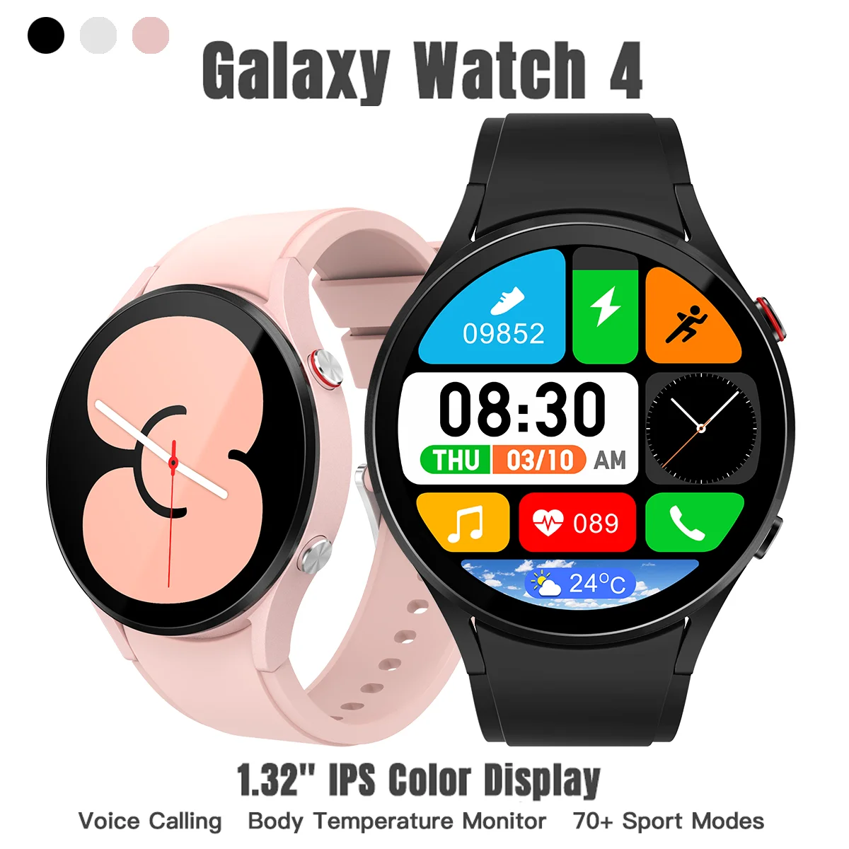 2023 New Smart Watch Men 1.32 IPS Display Voice Calling Health Sport