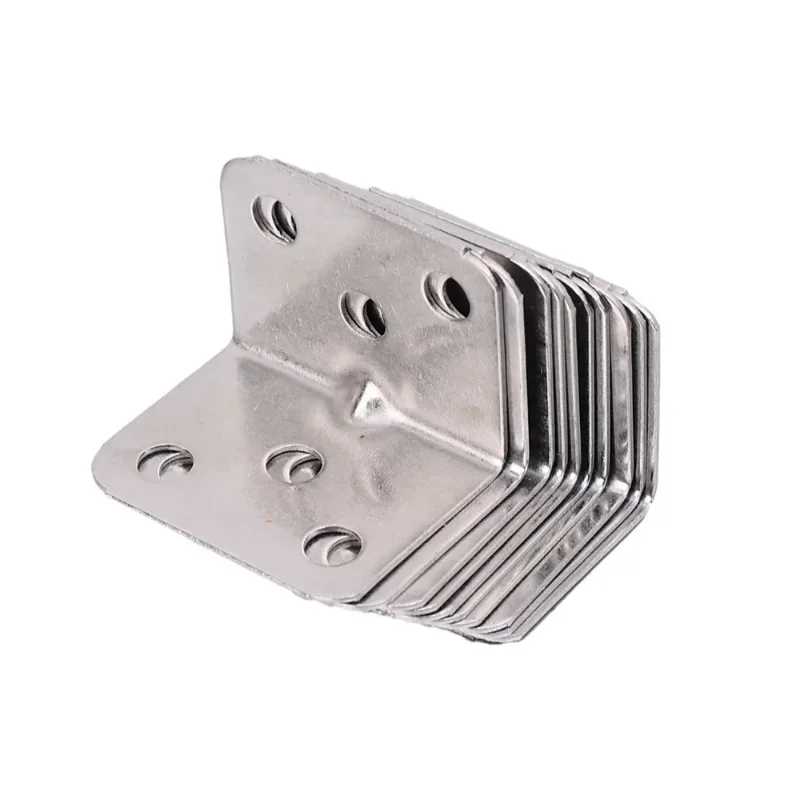 Stainless Steel 90&deg; Right Angle Fixed Corner Bracket for Wood Furniture Bedframe Cabinet L Shaped Brackets Angle Brace stainless steel angle bracket,angled furniture hardware,furniture hardware,angle connector,angle bracket