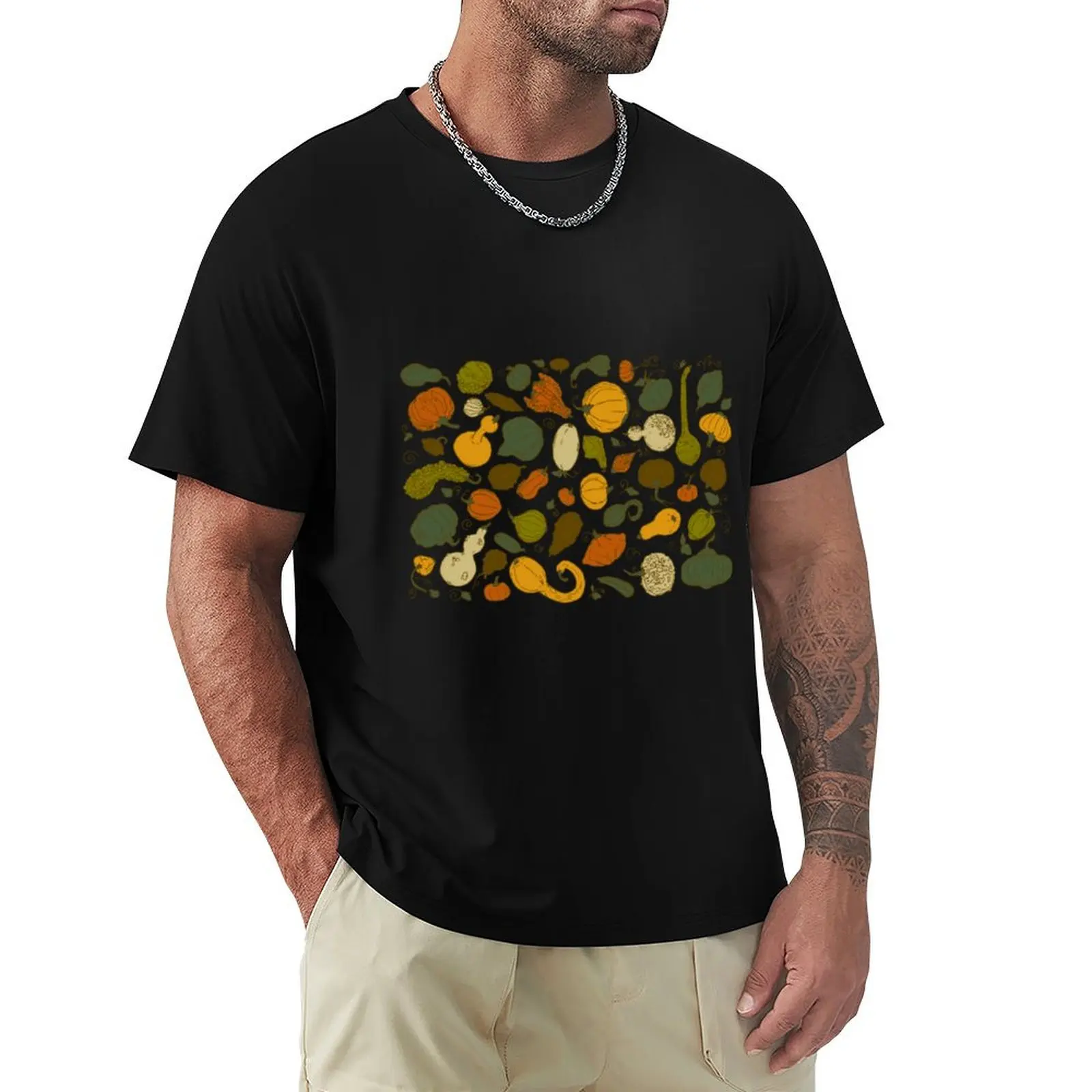 

Gourd Pattern \t T-shirt quick-drying summer clothes cute clothes Men's t-shirt