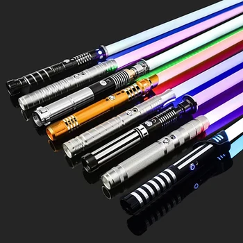 RGB Metal Lightsaber – Color-Changing Light & Sound Toy Sword